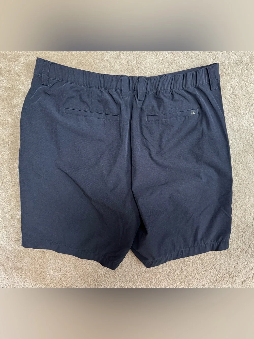 Banana Republic Black Sz 40 Flat-Front Men’s Shorts